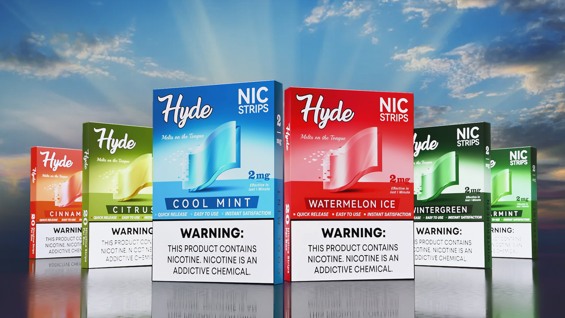 HYDE Nic Strips